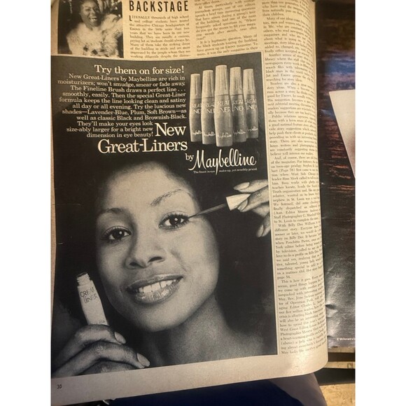 Ebony Magazine April 1974 Billy Dee Williams Cover Vintage Black History Ads - Picture 9 of 12